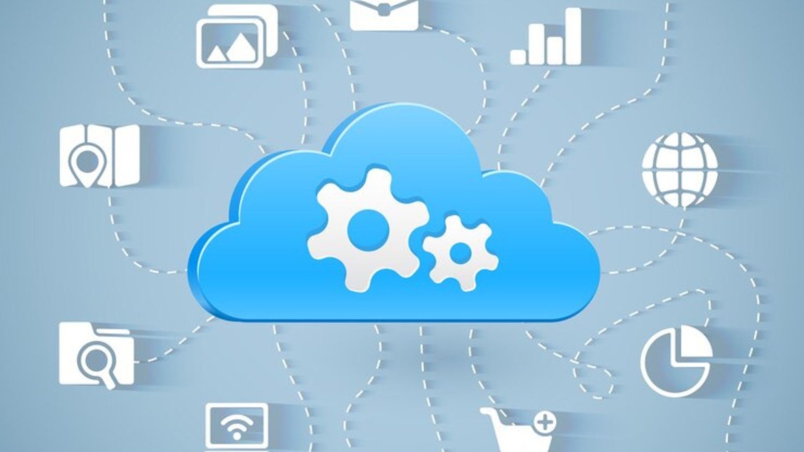 Cloud Application concept 